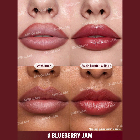 Sheglam Sheer Tinted Lipstick Blueberry Jam