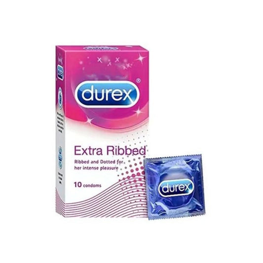 Durex Extra Ribbed 10 Pcs