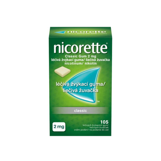 NICORETTE CLASSIQUE 2MG 105 GUM