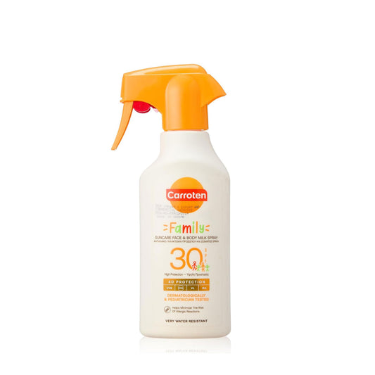 Carroten Pro & Tan Sun Care Milk Spray SPF30 270ML