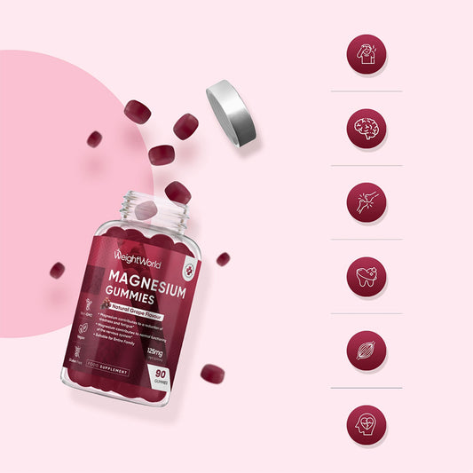 Weight World Magnesium Gummies 90 Gummies