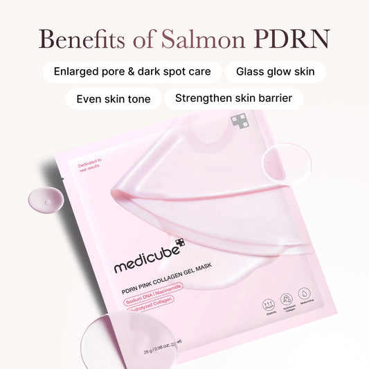 Medicube Pdrn Pink Collagen Gel Mask 1 Sheet 28 G