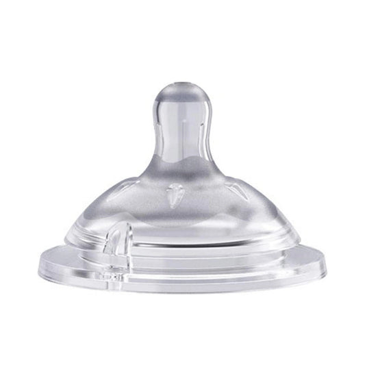 Chicco Natural Feeding Anti-Colic Soft Silicone Nipples (4+ Months) 2 pcs