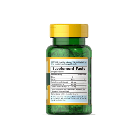 PURITANS PRIDE PRIMROSE OIL 500 MG 100 CAP IMP+