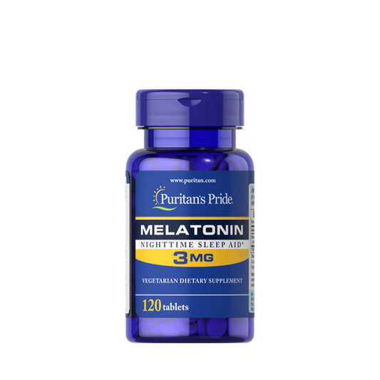 PURITANS MELATONIN 3 MG PRIDE 120 TABLETS