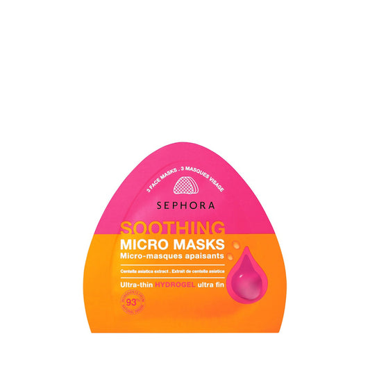 Sephora Soothing Micro Masks 3 Faces Masks