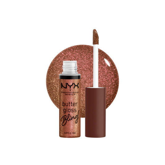 NYX Butter Gloss Non-Sticky Lip Gloss 08 Hustla Shimmer 8ml