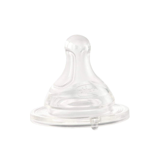 Chicco Physio Anti-Colic Food Flow Silicone Teats (6+ Months) 2 per pack