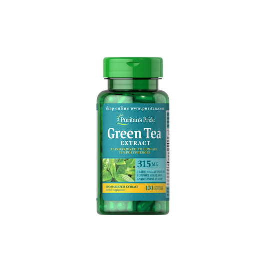 PURITANS PRIDE GREEN TEA 315MG 100CAP