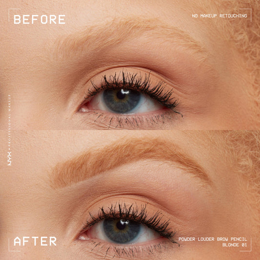 NYX Powder Louder Eyebrow Pencil 01 Blonde