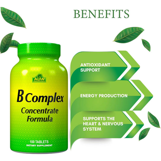 Alfa Vitamins B Complex ,  -  100 tablets