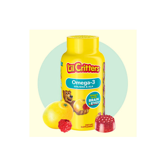 Lil Critters Omega 3 120 Gummies
