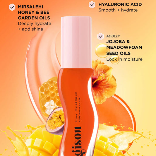 Gisou Honey Infused Lip Oil Mango Passion Punch