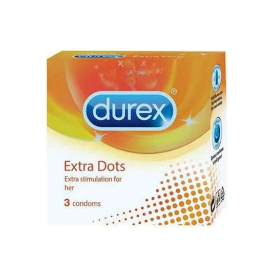 Durex Extra Dots 3 Condoms
