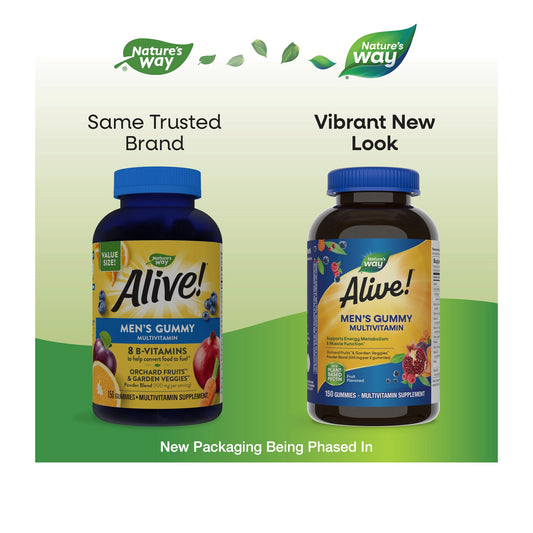 Alive Mens Gummy Multivitamin 60 Gummies