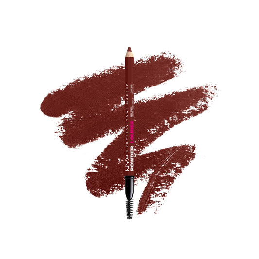 NYX Powder Louder Eyebrow Pencil 04 Black Cherry