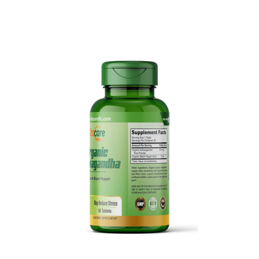 Vitacare Organic Ashwagandha 30 TAB