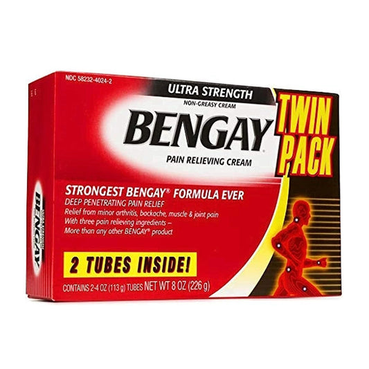 BENGAY 113 GM CREAM ULTRA 2 tubes
