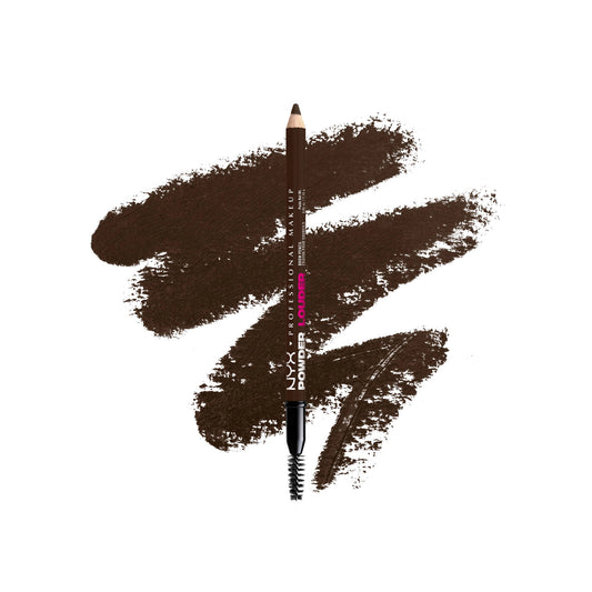 NYX Powder Louder Eyebrow Pencil 08 Deep Brown