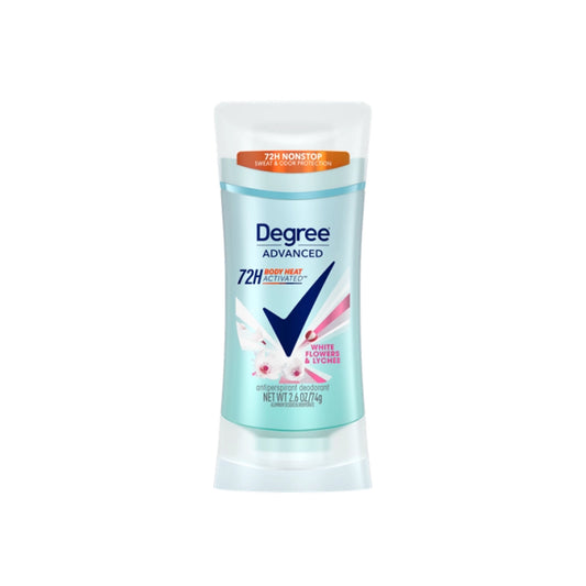 DEGREE ADVANCED WHITE FLOWERS DEODORANT STICK 74G