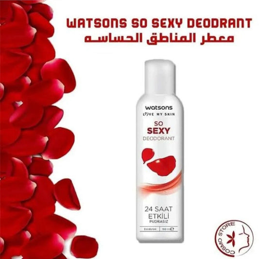 Watsons So Sexy Deodorant 150 Ml