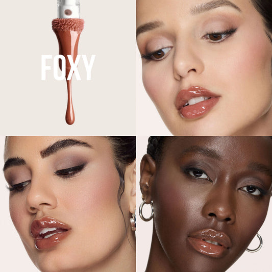 Huda Beauty Faux Filler Lip Gloss foxy