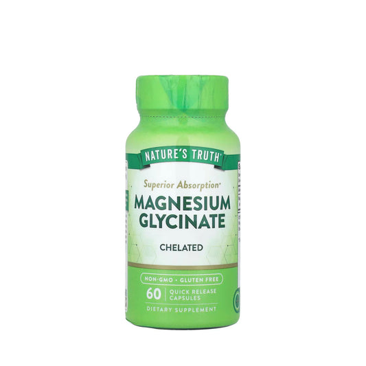 Natures Truth Magnesium Glycinate 60 Capsules IMP++