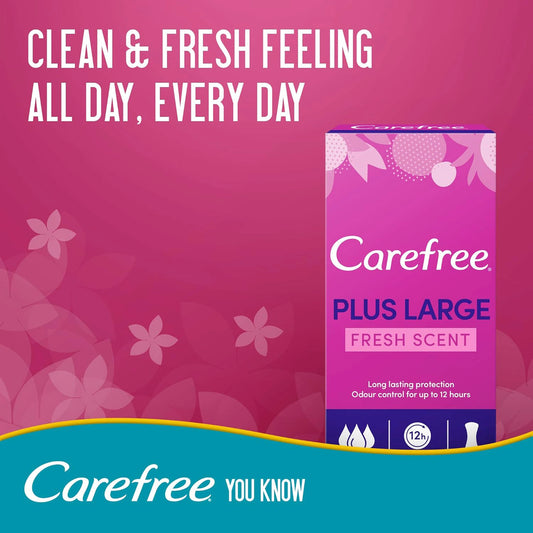 Carefree Plus Large Light Scent 20 Pcs