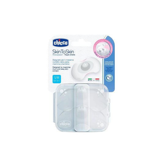 Chicco Skin To Skin Small to Medium Nipple Protectors 2 per pack