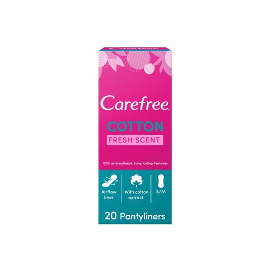 Carefree Cotton Feel Fresh Scent 20 Panty