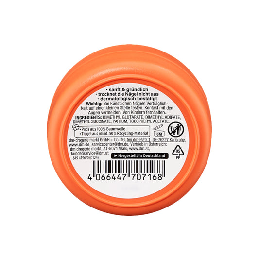 Ebelin Nagellack Entfernerpads Acetone 30 PCS