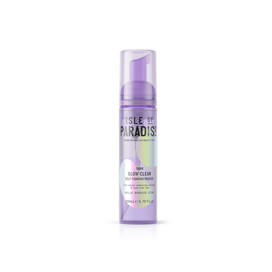 Isle of Paradise Dark Glow Clear Mousse 2OO ML