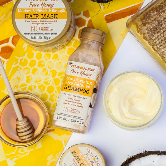 CREME OF NATURE PURE HONEY SHAMPOO 355 ML