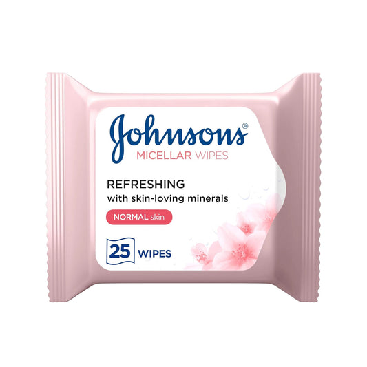 J&J MICELLAR EXTRA SENSITIVE 25 WIPES