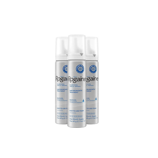 Rogaine Hair Regrowth 3-60 Ml Foam For Men