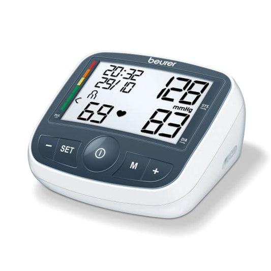 Beurer Upper Arm Blood Pressure Monitor, BM 40 with Adapter