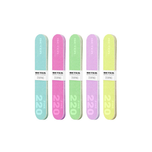 BETER 4 FIBERGLASS NAIL FILES 180/220
