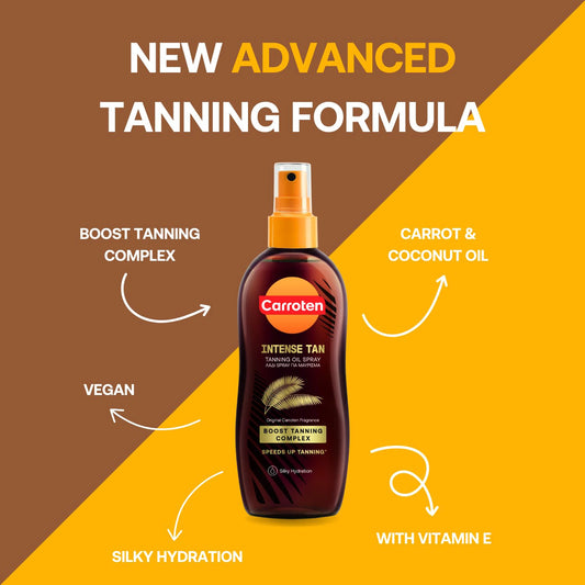 Carroten Tanning Oil spray Complex 150 ML