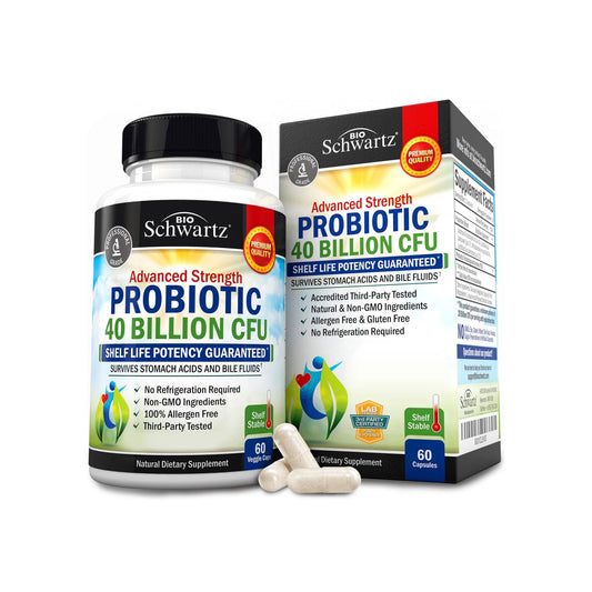 PROBIOTIC 40 BILLION BIO SCHWARTZ 60 CAP