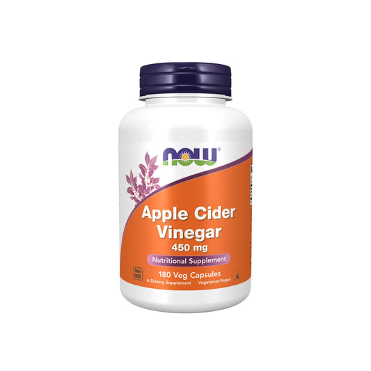 NOW APPLE CIDER VINEGAR 450 MG 180 CAP