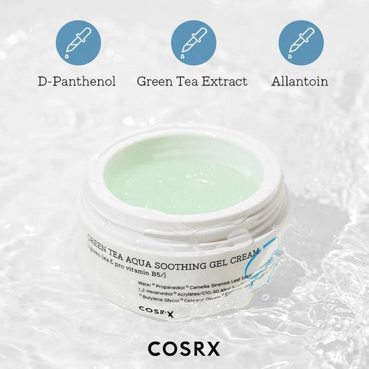 Cosrx Green Tea Aqwa Soothing Gel Cream 50 ML