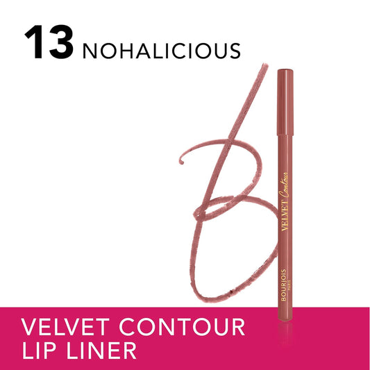 BOURJOIS VELVET CONTOUR LIP LINER 13 NOHALICIOUS