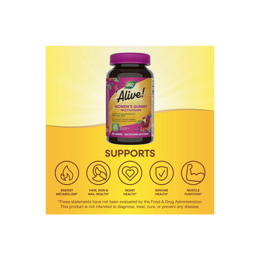 Alive Womens Gummy Multivitamin 150 Gummies