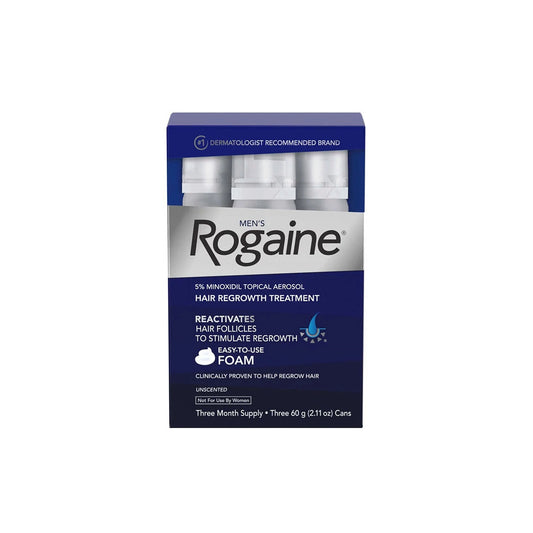 Rogaine Hair Regrowth 3-60 Ml Foam For Men