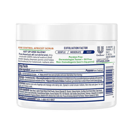 St Ives Apricot Scrub Acne Control 283 Gm