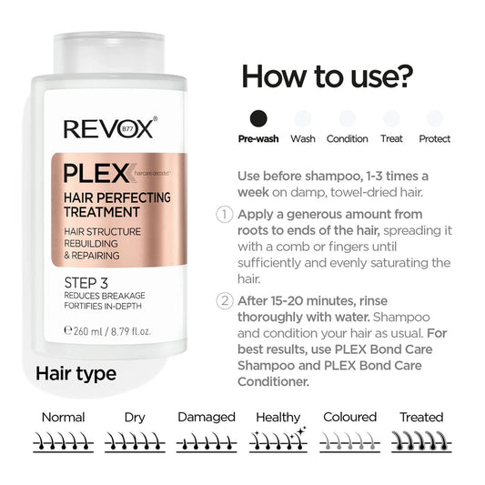 REVOX PLEX HAIR PERFECTING TREATMENT STEP 3 260 ML