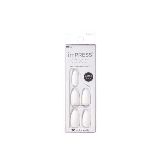 KISS IMPRESS COLOR 30NAILS 501C FROSTING