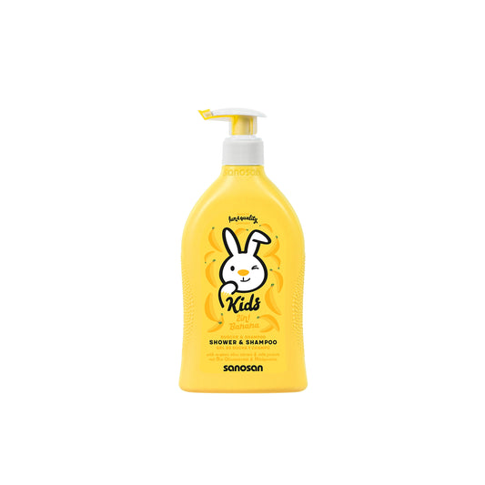 Sanosan Baby Shower & Shampoo Banana 400ML