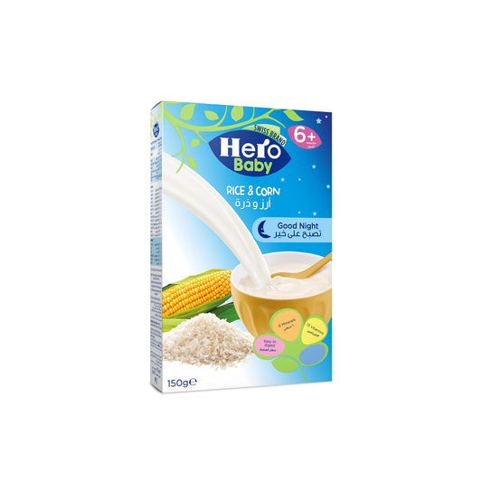 Hero Baby Good Night 8 Cereal with Vegetables & Milk (6+ Months) 150 gr
