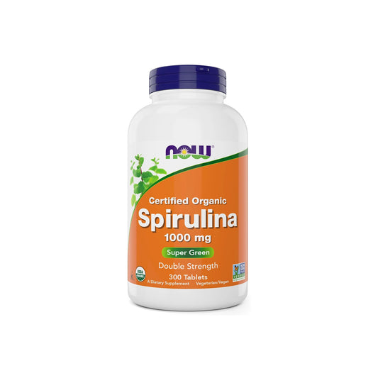 Now Spirulina 1000 Mg 120 Tab